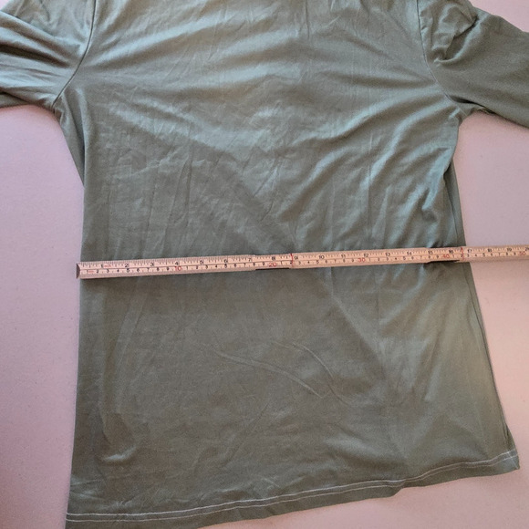 Unbranded Long Sleeve Tees Women's M Green Half Button NWOT - Picture 13 of 15